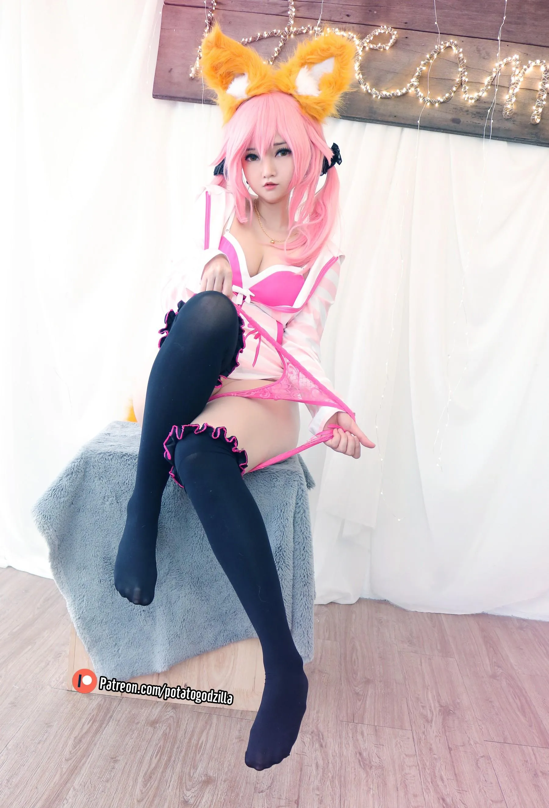 Potato Godzilla – NO.76 Tamamo School Uniform [50P]插图6
